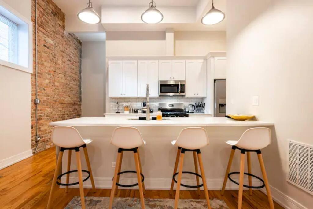 Luxurious Downtown 3 Bed 2 Bth Lägenhet Chicago Exteriör bild